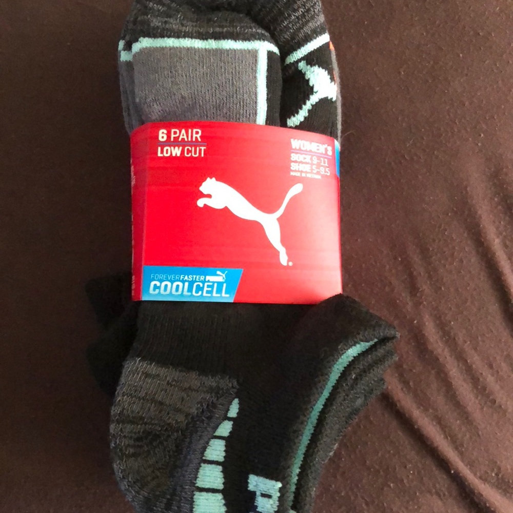 Puma low cut 6 pack socks